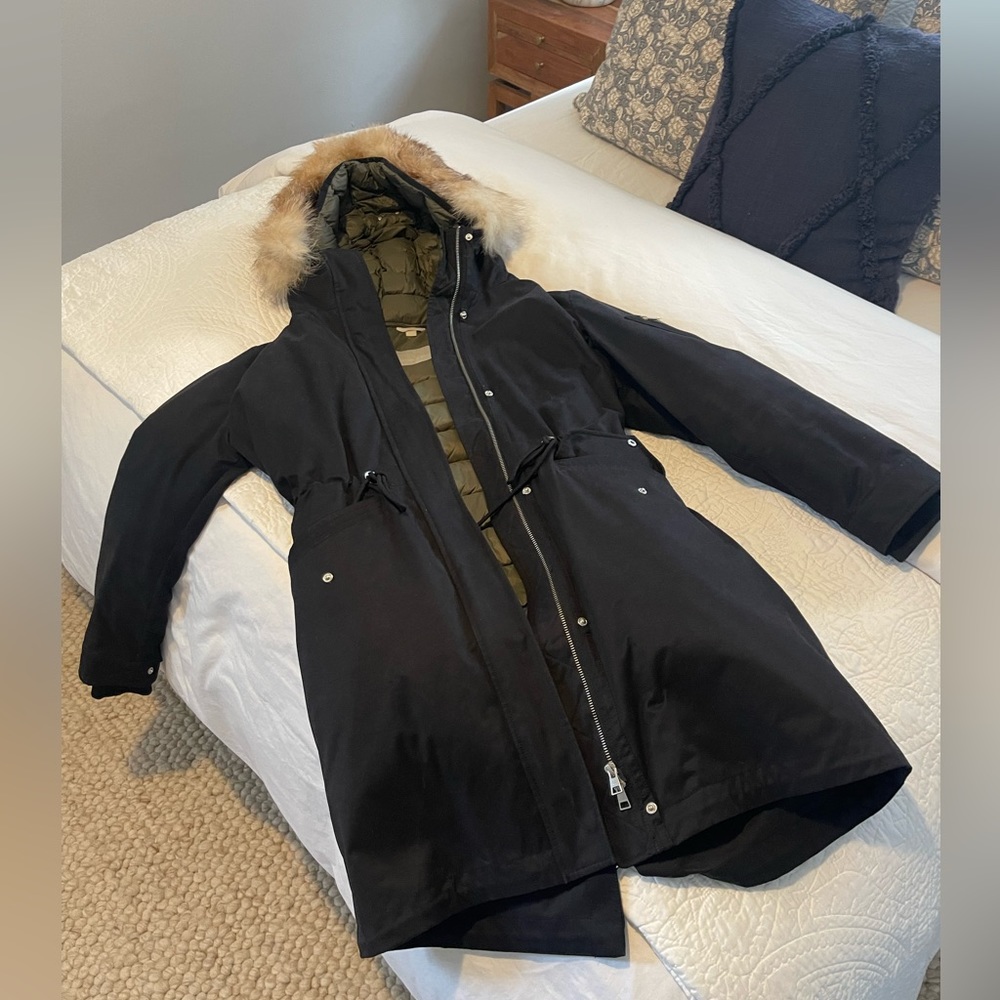 Soia & Kyo Down Coat with Removable Shell